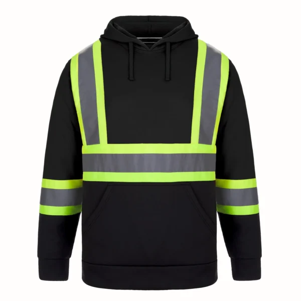 L01375 - Long Haul - Hi-Vis Pullover Hooded Sweatshirt - Image 3
