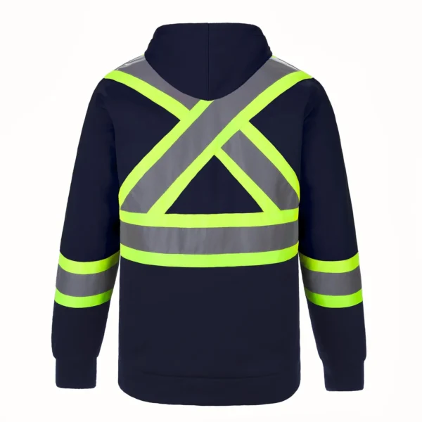 L01375 - Long Haul - Hi-Vis Pullover Hooded Sweatshirt - Image 2