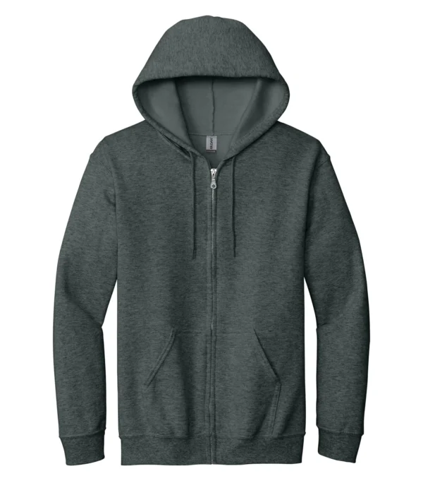 Heavy Blend Full Zip Hoodie - Image 9