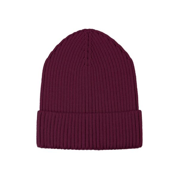 H08050 - Ridge - 2X2 Rib Knit Cuff Toque - Image 2