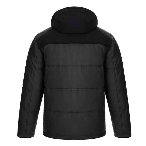 L06025 - Nunavut - Men's Puffy Coat w/ Detachable Hood - Image 4