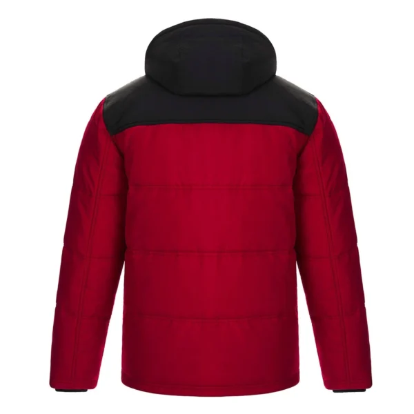 L06025 - Nunavut - Men's Puffy Coat w/ Detachable Hood - Image 2