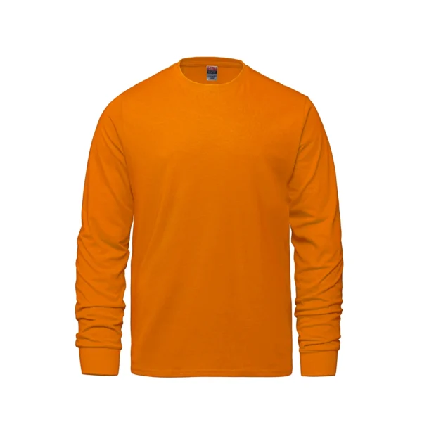 S05615 - Breeze - Adult RING SPUN Combed Cotton Long Sleeve Crewneck T-Shirt - Image 11