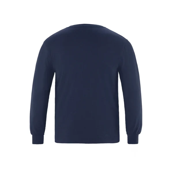 S05615 - Breeze - Adult RING SPUN Combed Cotton Long Sleeve Crewneck T-Shirt - Image 14