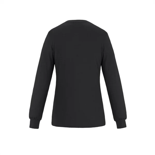 S05616 - Breeze - Ladies RING SPUN Combed Cotton Long Sleeve Crewneck T-Shirt - Image 10