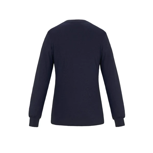 S05616 - Breeze - Ladies RING SPUN Combed Cotton Long Sleeve Crewneck T-Shirt - Image 9