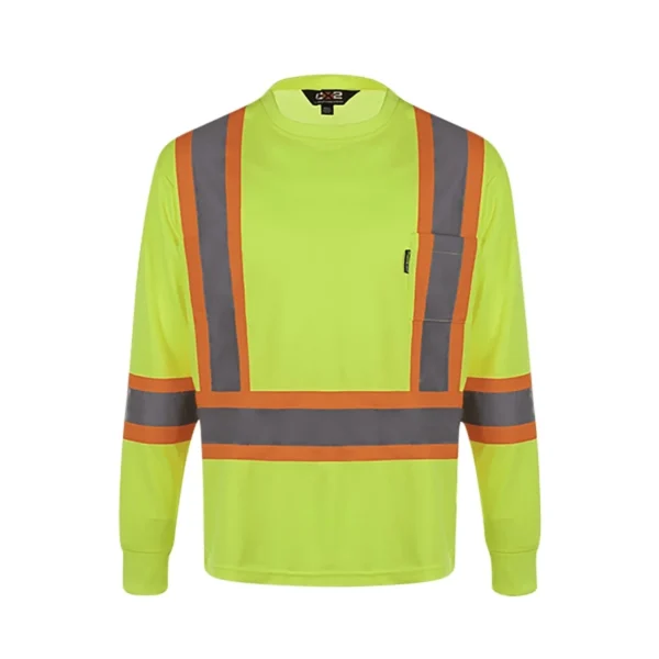 S05970 - Lookout - Adult Long Sleeve Hi-Vis T-Shirt - Image 5