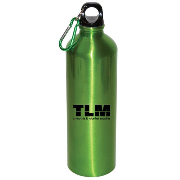 750 Ml (25 Fl. Oz.) Aluminum Water Bottle With Carabiner - Image 4