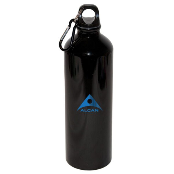 750 Ml (25 Fl. Oz.) Aluminum Water Bottle With Carabiner - Image 5