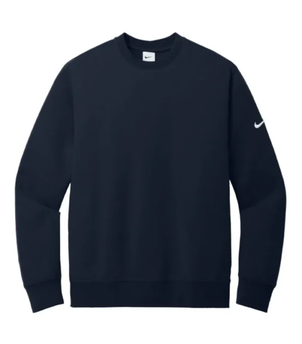 Nike Club Fleece Sleeve Swoosh Crew - Image 3