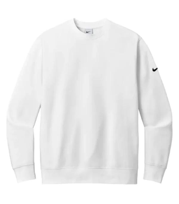 Nike Club Fleece Sleeve Swoosh Crew - Image 2